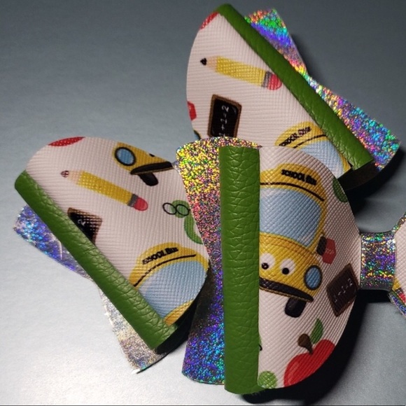 Adorable Back to school Hair Bows - Picture 3 of 3